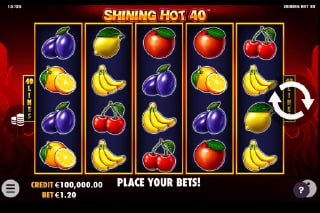 Shining Hot 40 Mobile Slot Game