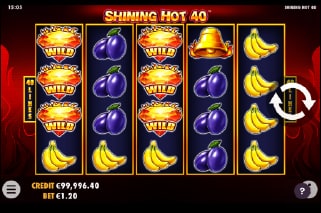 Shining Hot 40 Slot Wilds