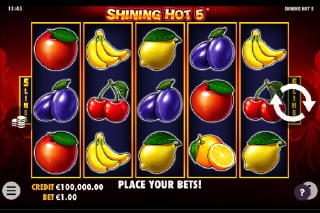 Shining Hot 5 Mobile Slot Game