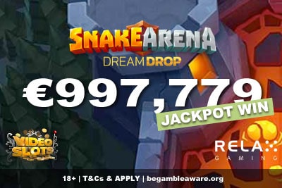 Snake Arena Dream Drop Jackpot Slot Big Win