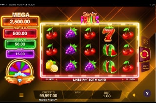 Starlite Fruits Casino Slot