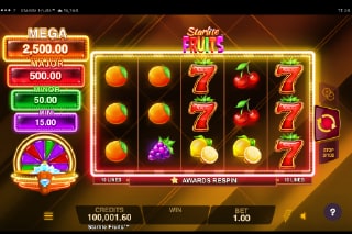 Starlite Fruits Mobile Slot Game
