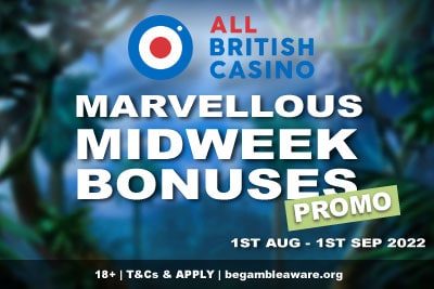 Get. Your All British Casino Bonuses Every Week In August 2022