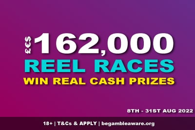 August 2022 Casumo Reel Races - Win Real Cash