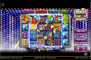 Danger High Voltage Megapays Free Spins Bonus