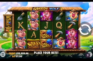 Greedy Wolf Mobile Slot Game