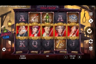 Sticky Bandits Trail of Blood Mobile Slot Game