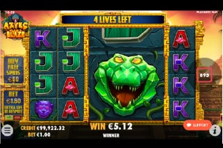 Aztec Blaze Slot Win
