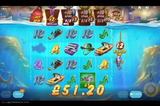 Bass Boss Slot Free Spins Win