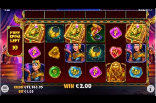 Book of Golden Sands Free Spins Bonus