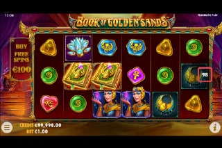 Book of Golden Sands Mobile Slot Game