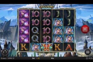 Champions of Mithrune Mobile Slot Game