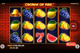 Crown of Fire Mobile Slot Game