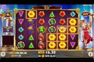 Gates of Rizk Slot Win