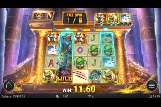 Immortails of Egypt Free Spins Bonus