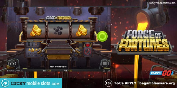 Play'n GO Forge of Fortunes Slot Game