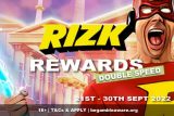 Rizk Rewards Double Speed Promo - Sept 2022