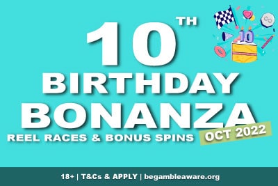 Casumo Casino Birthday Bonanza - Celebrate with Reel Races & Bonus Spins