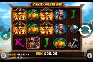 Pirate Golden Age Mobile Slot Game