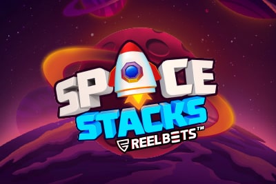 Space Stacks Slot Logo