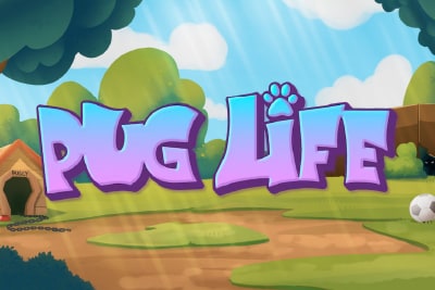 Pug Life Slot Logo