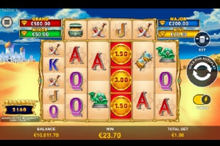 Sahara Riches Megaways Slot Win