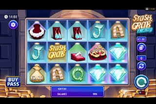 Stash and Grab Frenzy Mobile Slot Game