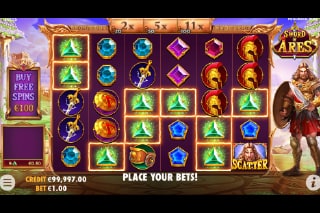 Sword of Ares Mobile Slot Game