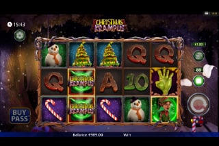 Christmas Krampus Mobile Slot Game