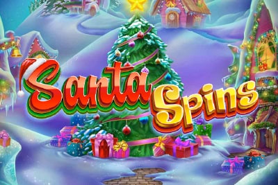 Santa Spins Slot Logo
