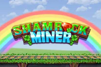 Shamrock Miner Slot Logo