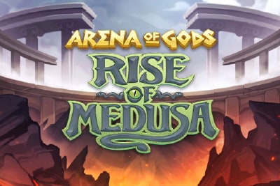 Arena of Gods Rise of Medusa Slot Logo
