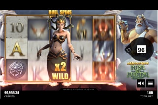 Arena of Gods Rise of Medusa Slot Walking Wilds