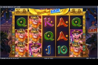 Book of Sam Mobile Slot Game