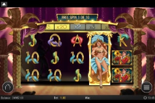 Cash A Cabana Free Spins Bonus with Wilds