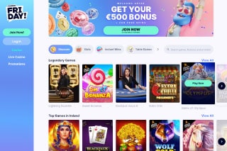 Casino Friday Casino Lobby