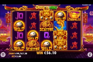 Dragon Hero Free Spins Bonus