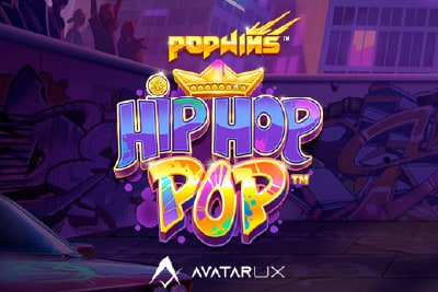 Hip Hop Pop Slot Logo