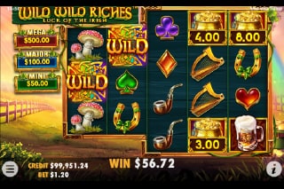Wild Wild Riches Free Spins Bonus