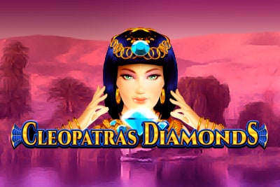 Cleopatras Diamonds Slot Logo
