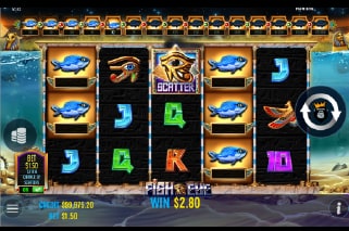 Fish Eye Mobile Slot Symbols