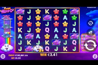 Flying Hippo Wild Wins with Multipliers