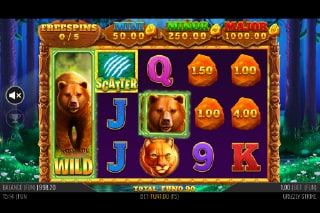 Grizzly Strike Free Spins Bonus