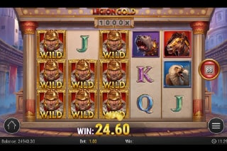 Legion Gold Mobile Slot with Stacked Wilds