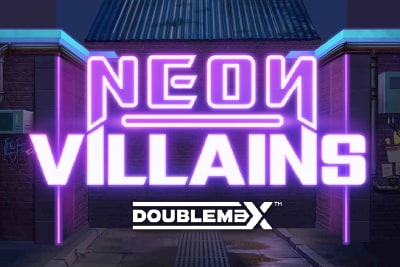 Neon Villains Slot Logo