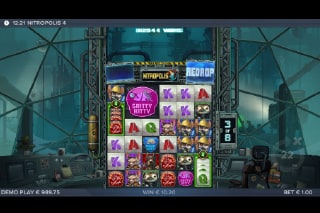 Nitropolis 4 Slot Bonus Game