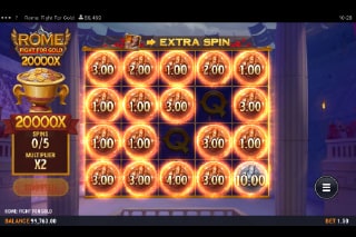 Rome Fight For Gold Bonus Game