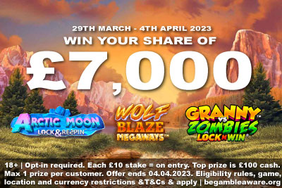 Enter the £7K Mr Green UK Casino Prize Draw