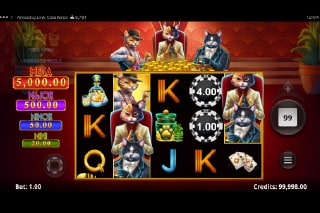 Amazing Link Catalleros Mobile Slot Game