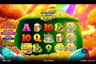 Amazing Links Riches Free Spins Bonus